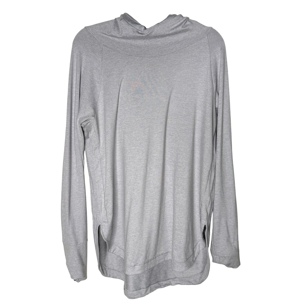 Athleta Uptempo Long Sleeve Hooded Top Thumbhole Cuffs S/382882-10 Womens Medium